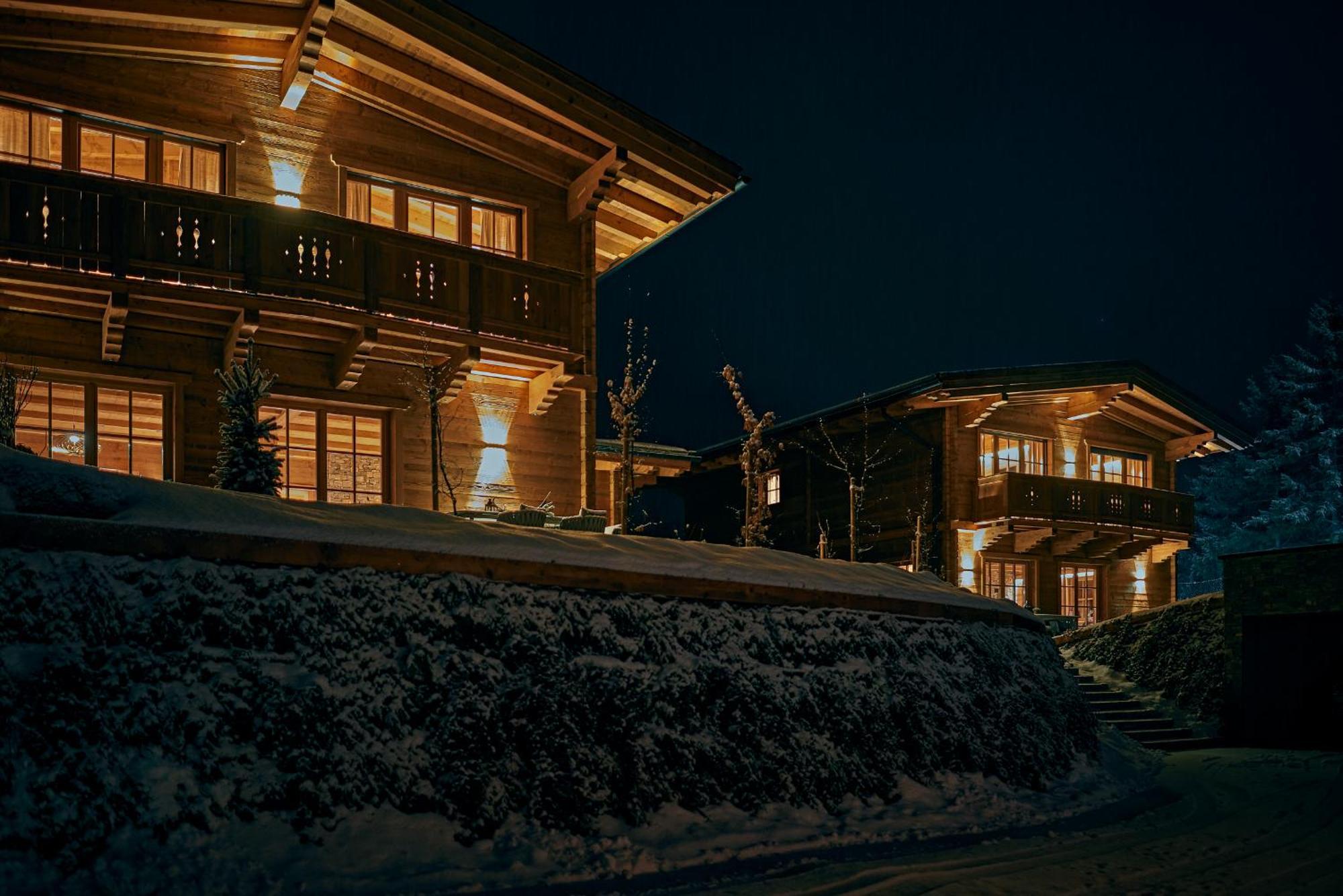 Sissi'S Green Chalets Leutasch Exteriör bild