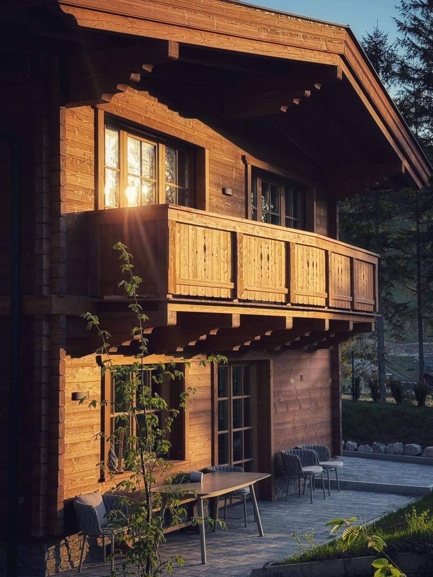 Sissi'S Green Chalets Leutasch Exteriör bild